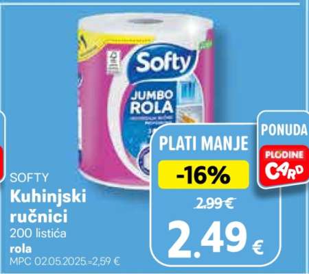 SOFTY Kuhinjski ručnici