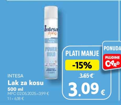 Lak za kosu