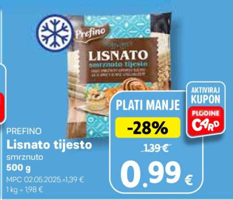 Lisnato tijesto