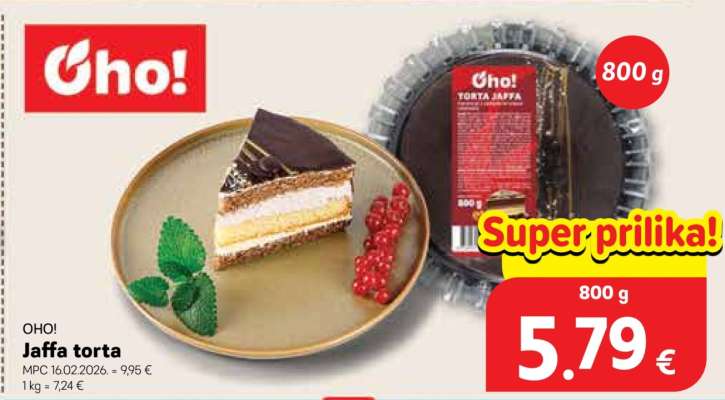 Jaffa torta
