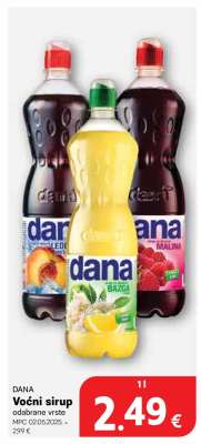 DANA Voćni sirup