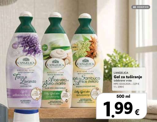 L'Angelica Gel za tuširanje