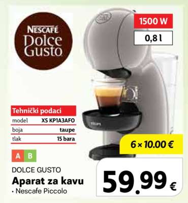 DOLCE GUSTO Aparat za kavu