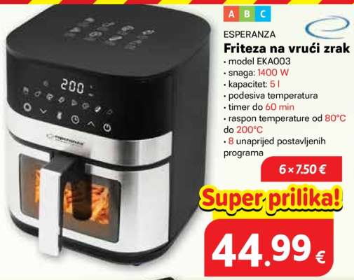 Esperanza Friteza na vrući zrak
