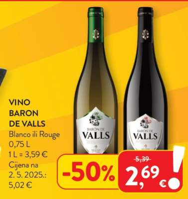 Vino Baron De Valls