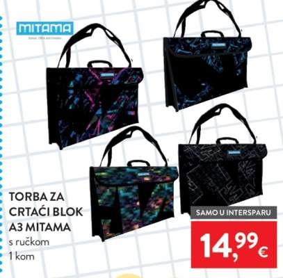 TORBA ZA CRTÁCI BLOK A3 MITAMA