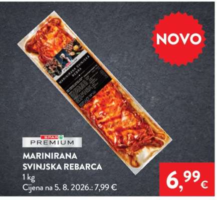 Marinirana svinjska rebarca