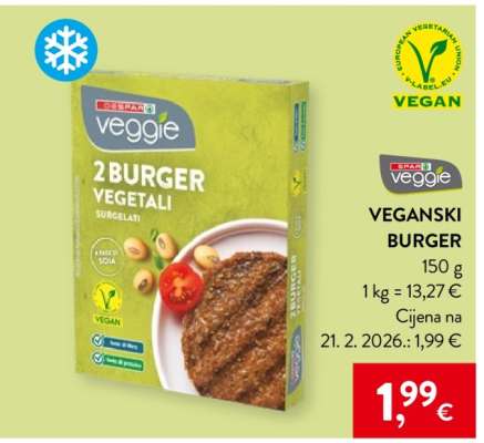 Veganski burger
