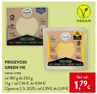 Proizvodi Green Vie