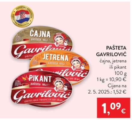 Pašteta Gavrilović