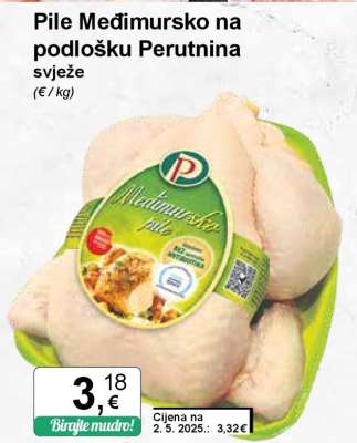 Pile međimursko na podlošku Perutnina