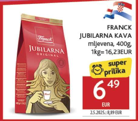 FRANCK JUBILARNA KAVA