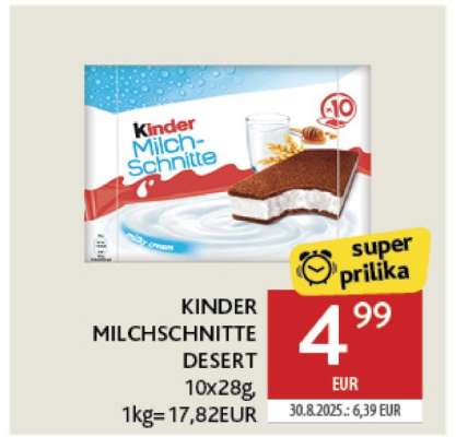 KINDER MILCHSCHNITTE DESERT