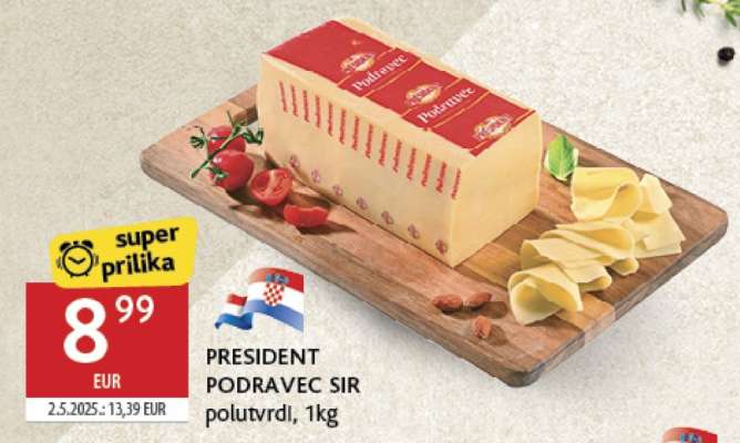 PRESIDENT PODRAVEC SIR