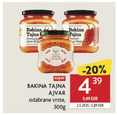 Bakina tajna Ajvar
