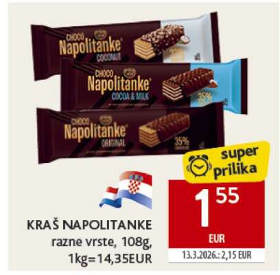 KRAŠ Napolitanke