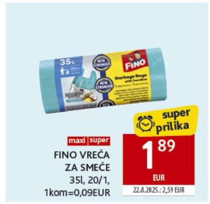 FINO VREĆA ZA SMEĆE