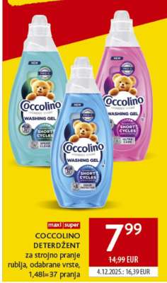COCCOLINO DETERDŽENT