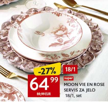 MOON VIE EN ROSE SERVIS ZA JELO