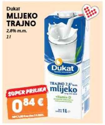 DUKAT MLIJEKO TRAJNO
