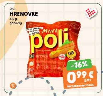 POLI HRENOVKE