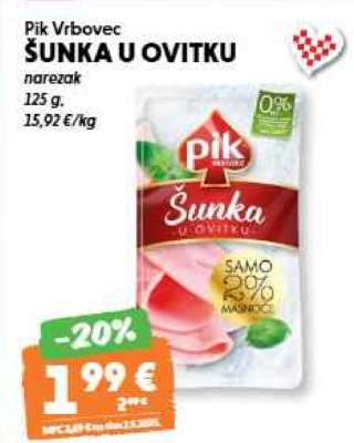 PIK VRBOVEC ŠUNKA U OVITKU
