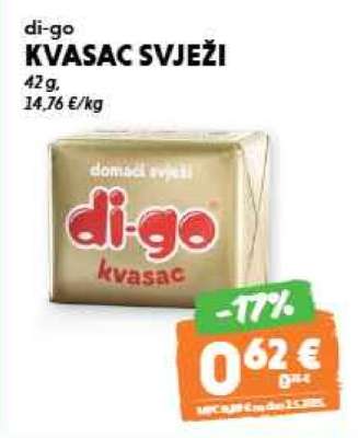 DI-GO KVASAC SVJEŽI