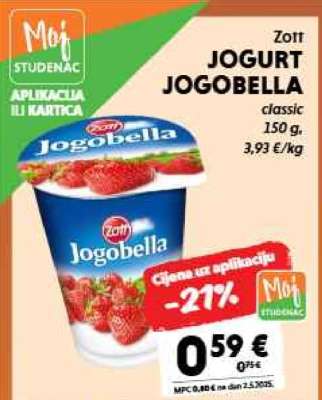 Zott Jogurt Jogobella