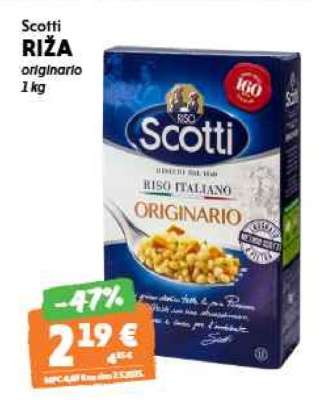 SCOTTI RIŽA ORIGINARIO
