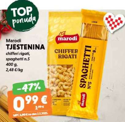 MARODI tjestenina