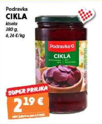 PODRAVKA CIKLA