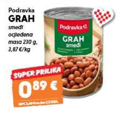 PODRAVKA Grah smeđi