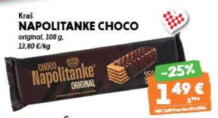 NAPOLITANKE CHOCO