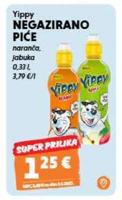YIPPY NEGAZIRANO PIĆE
