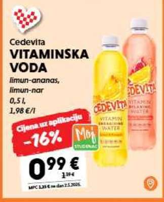 CEDEVITA Vitaminska voda