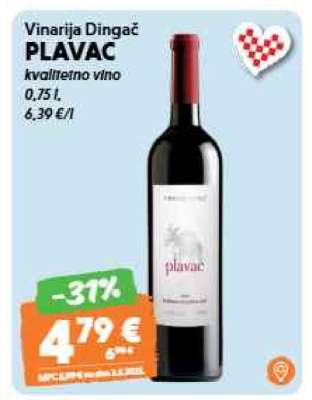 Vinarija Dingač PLAVAC
