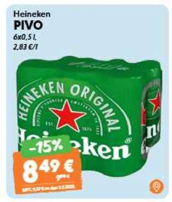 HEINEKEN PIVO