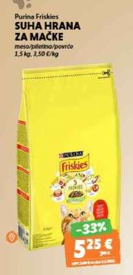 PURINA Friskies Suha hrana za mačke