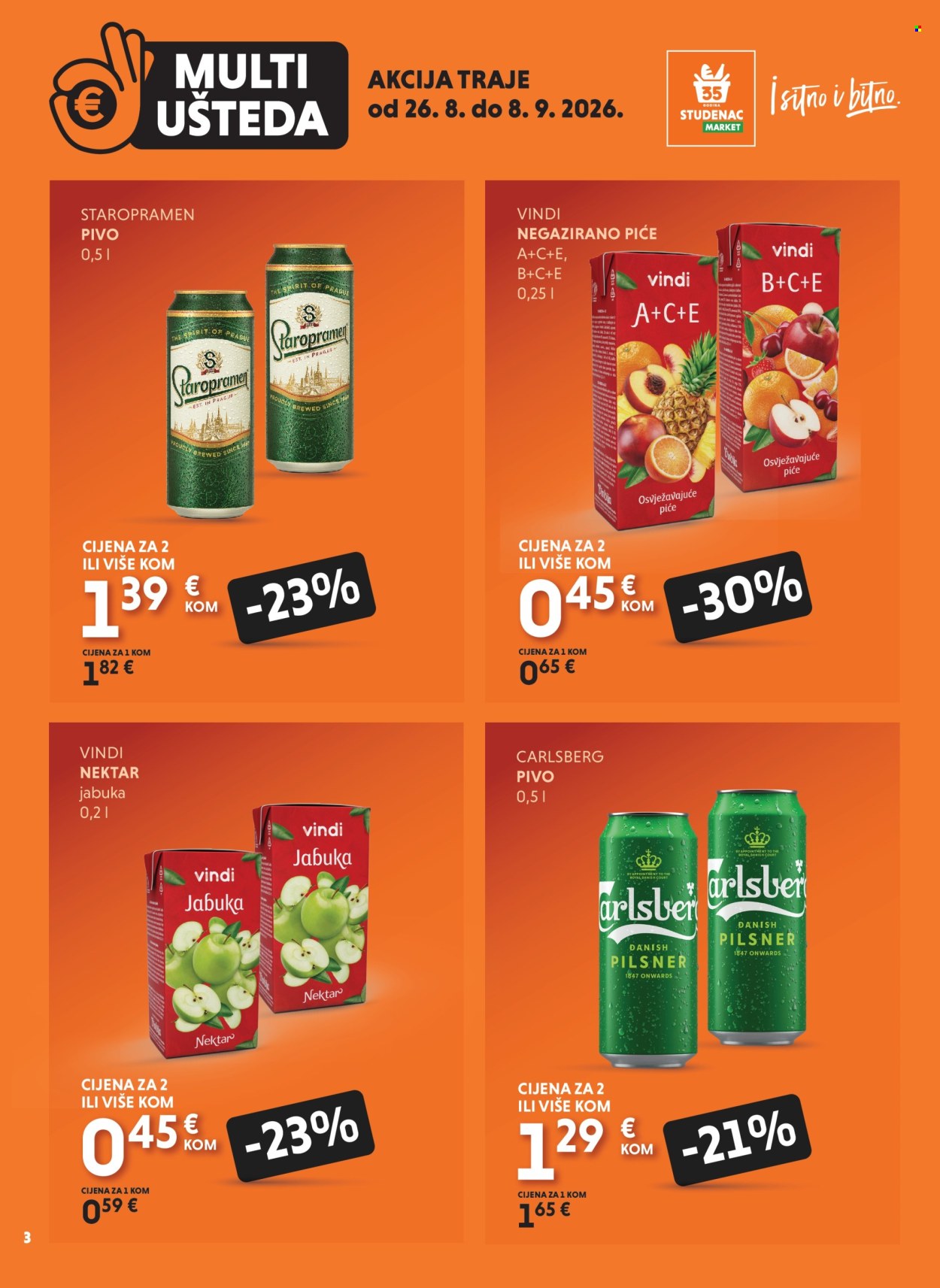 Studenac katalog - 26.08.2026. - 08.09.2026. Stranica 3