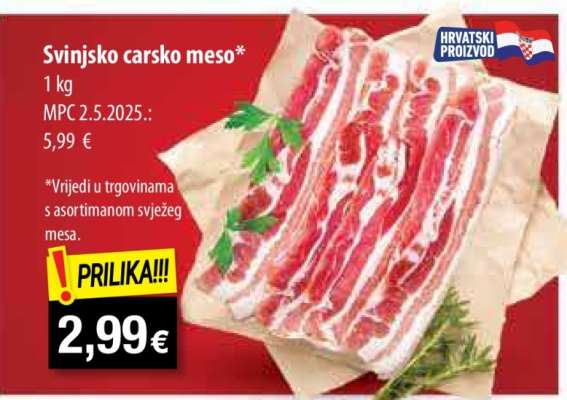 Svinjsko carsko meso