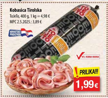 Kobasica tirolska