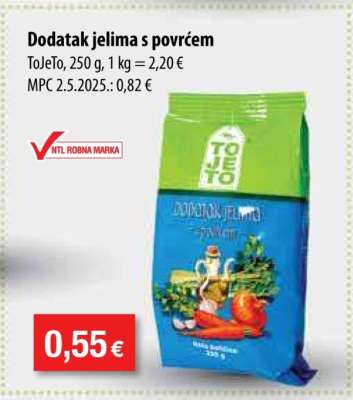 DODATAK JELIMA S POVRĆEM