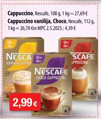 Cappuccino Nescafé