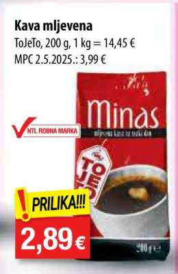 Kava mljevena,