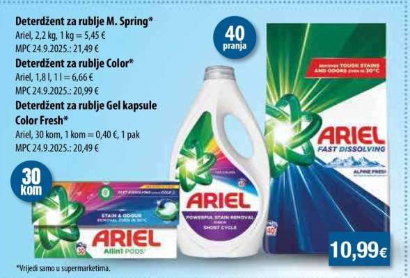 Deterdžent za rublje M. Spring