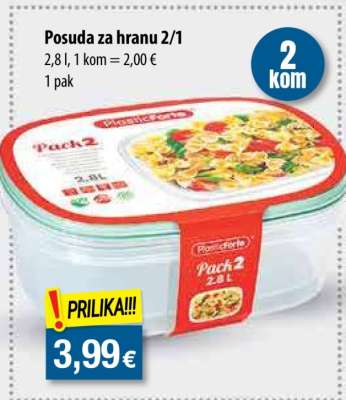 Posuda za hranu 2/1