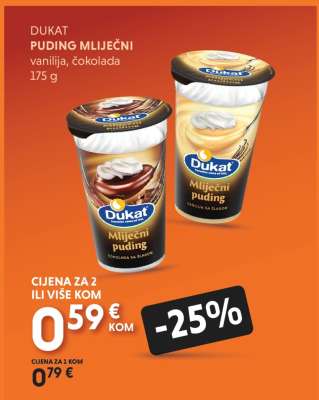 DUKAT PUDING MLIJEČNI
