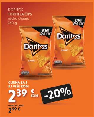 Doritos TORTILLA ČIPS