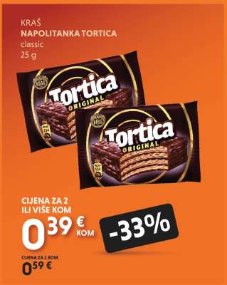 Kraš Napolitanka Tortica