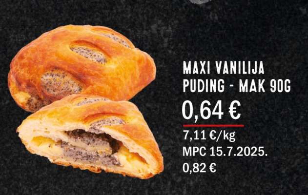MAXI VANILIJA PUDING - MAK 90G